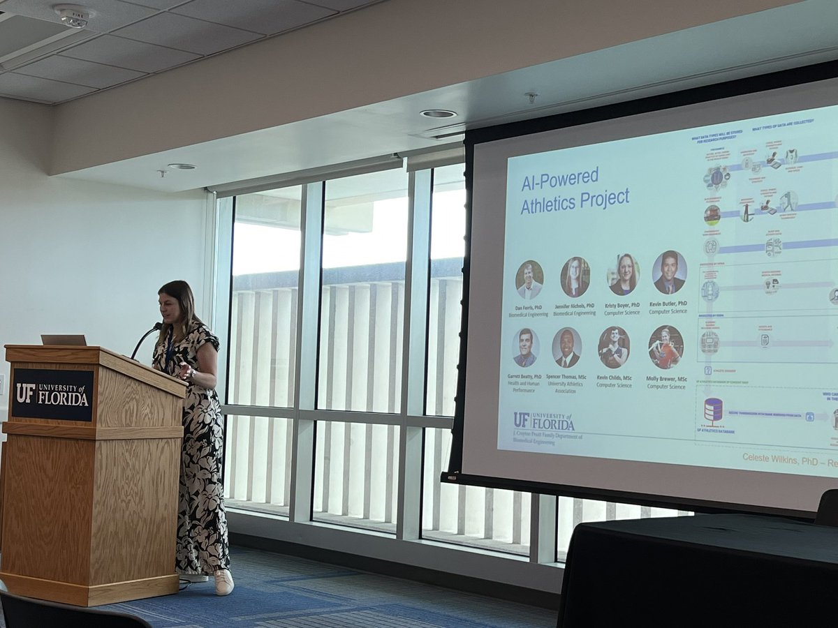 Great to represent our AI-Powered Athletics research group on the AI in Sports and Large Shareable Datasets panels at the <a href="/UF/">FLORIDA</a> #AIDays events! <a href="/UFWertheim/">UF Engineering</a>