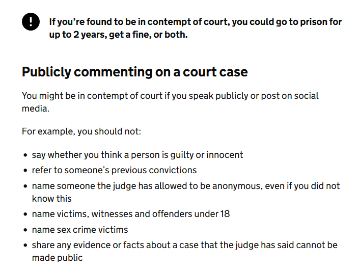 0Calamity's tweet photo. Stop commenting about the Southport accused. 
(And that goes for former Tory ministers as well). https://t.co/FeFXjZBxlQ
