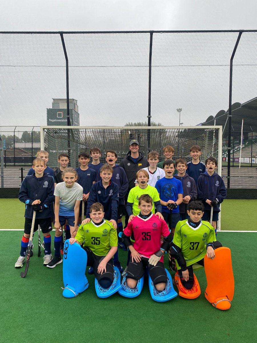 A tough game tonight v DMHC Dordrecht U14s this evening, but the boys produced a great second half. Fantastic coached session too this morning! Lots learnt 🏑