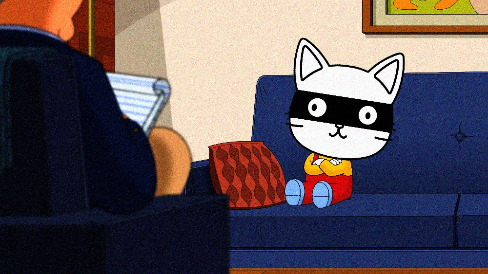 - How many times have you thought of giving everything up?
- Many… too many to count.
- And what held you back from doing it?
- The desire to rob…

Buddy, remember to take care of your mental health!
Meow 🐱🔪