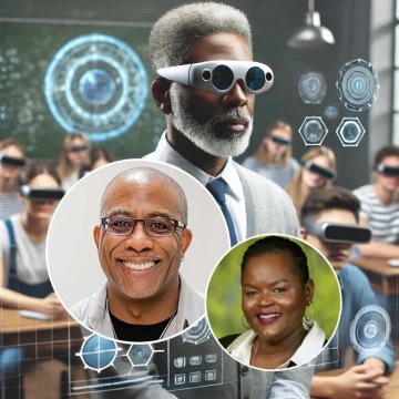 Bryan Carter, director of the Center for Digital Humanities, leads a panel of experts in the upcoming webinar "From Harlem to Holograms: The Future of Immersive Education". Join the Center for University Education Scholarship on Tuesday, November 12 to discover volumetric