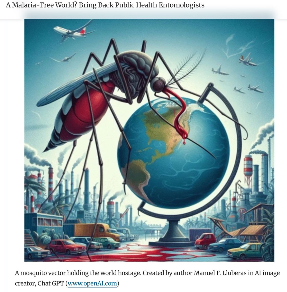 So proud of my colleague Manuel LLuberas from Mosquito Den LLC #PuertoRico and <a href="/BrockUniversity/">Brock University</a> <a href="/BrockHLSC/">Brock Health Sciences</a>  undergrad Breanne Kramer for this important publication!
#malaria #GlobalHealth #Entomology #Entomologist
Follow the link  <a href="/SpringerCurRpts/">Current Reports</a>  CTMR
rdcu.be/dYv1w