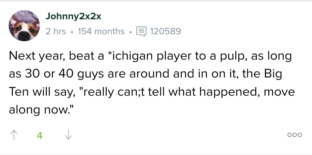 Always so many tough guys on the ol' RCMB