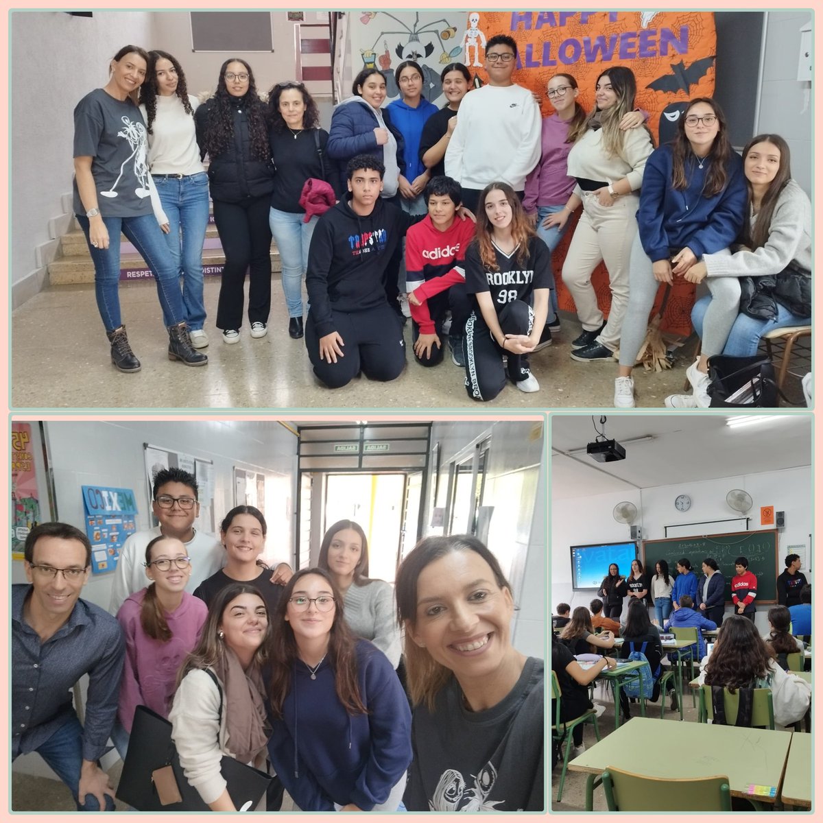 Hoy se han presentado nuestro equipo de mediadores al resto de alumnos del centro, explicándoles su labor y ofreciendo sus servicios. 

#laeducaciontehacecrecer 
#iesvegadeltader
