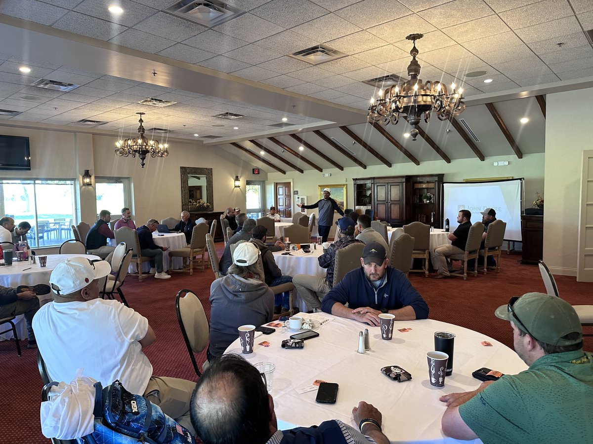 RGGCSA's tweet photo. Thank you to everyone who joined us at the Rio Grande GCSA Annual Meeting! Despite the winds, we enjoyed a great day of golf, insights from United Ag &amp; Turf, and awarded a $1,000 scholarship to Tarren Burrola!  Excited for what’s ahead in 2025! #GolfSuperintendents https://t.co/7lON3QEaha