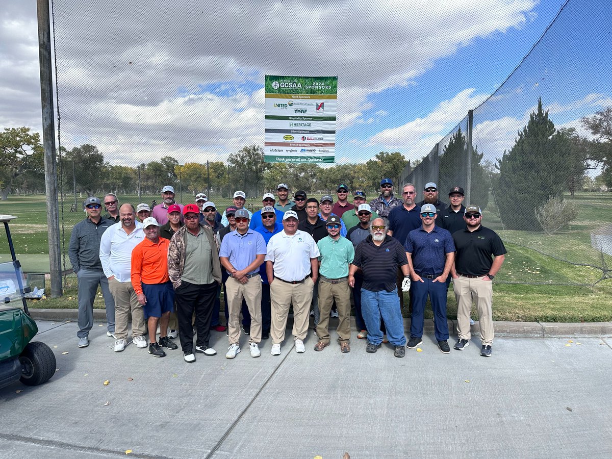 RGGCSA's tweet photo. Thank you to everyone who joined us at the Rio Grande GCSA Annual Meeting! Despite the winds, we enjoyed a great day of golf, insights from United Ag &amp; Turf, and awarded a $1,000 scholarship to Tarren Burrola!  Excited for what’s ahead in 2025! #GolfSuperintendents https://t.co/7lON3QEaha