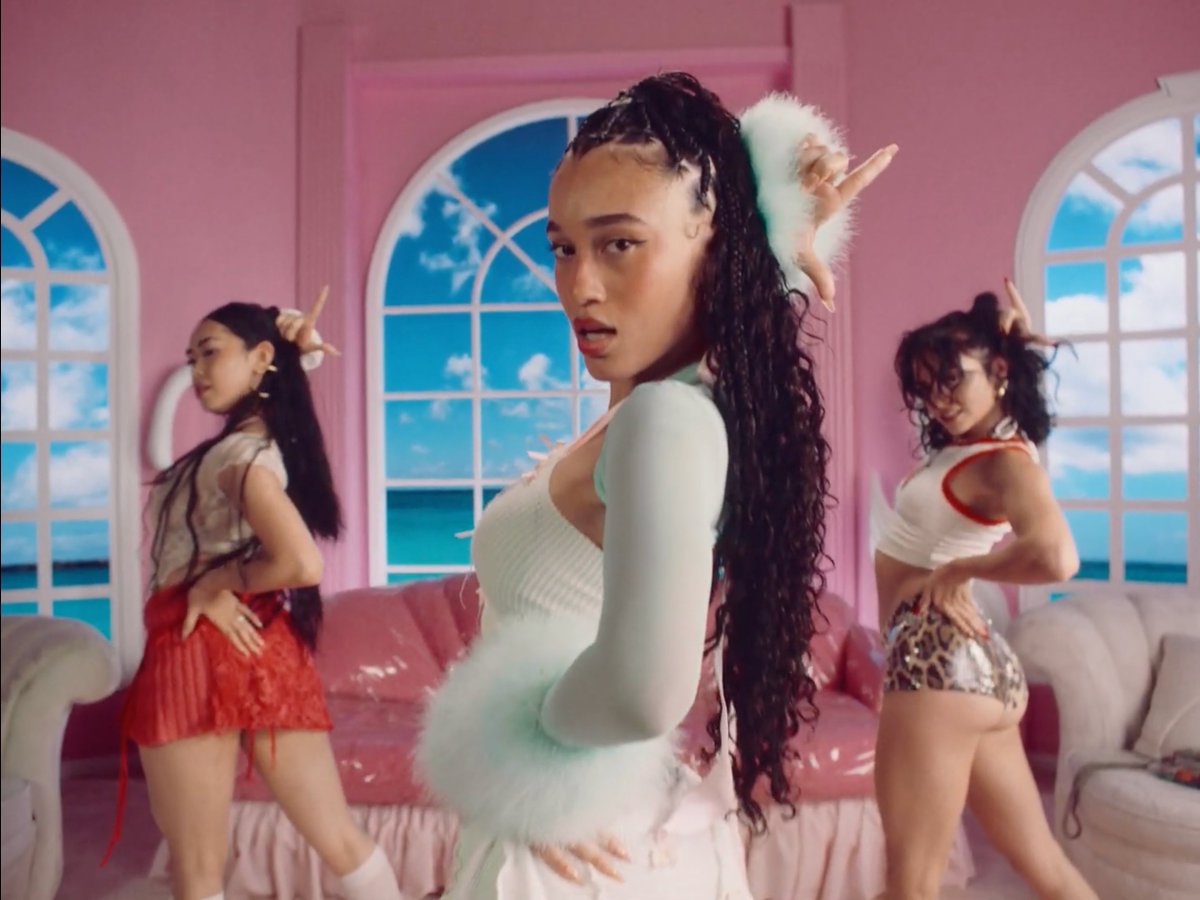 MTV's tweet photo. Can confirm @bbynezza's new song makes me go "La La La" 🤭 https://t.co/NAjLNdRV8J