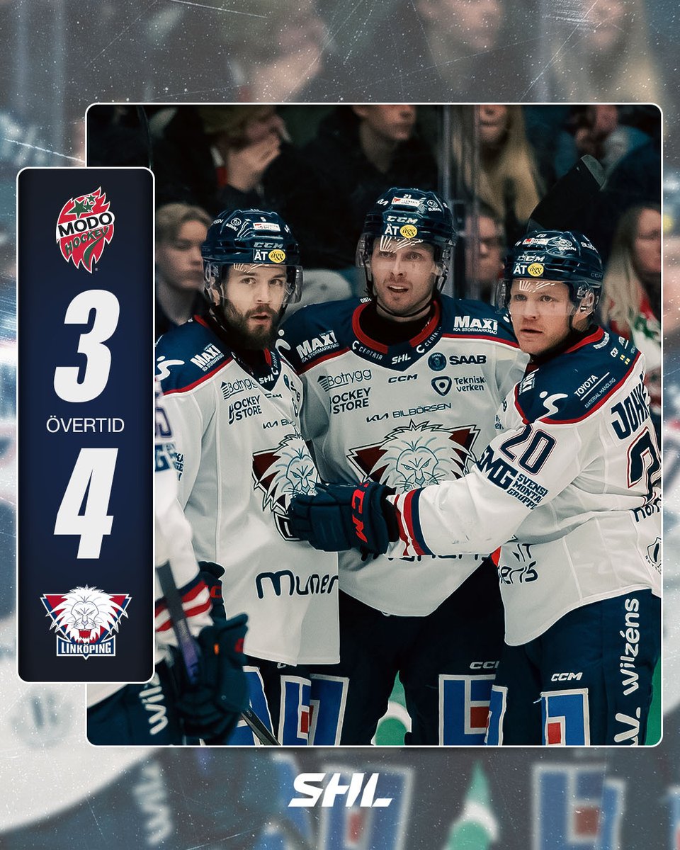SHLse's tweet photo. Strandell matchhjälte när Linköping bröt förlustsvit.
Mer om matchen och highlights: 📲 https://t.co/X3sZnIBPcY
#MODOLHC #SHL #twittpuck #ishockey #svsshl https://t.co/0UqD11FZJU