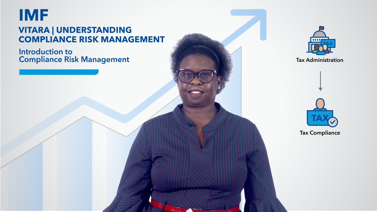 imfcapdev's tweet photo. Have you ever wondered how tax administrations maximize revenue? 📈 Our playlist in the IMF Institute Learning Channel on YouTube explains Compliance Risk Management (CRM) and its impact on revenue collection and compliance. 📺 Watch here: 👉 https://t.co/SJgqSlTQ9E
#IMFCapDev https://t.co/3cwghXtJSJ