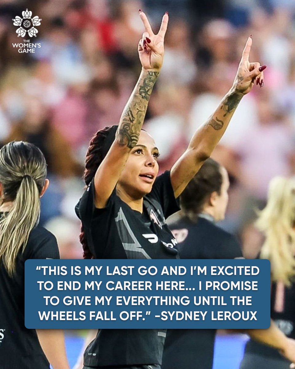 The Women's Game (@womensgamemib) on Twitter photo We have three more years of watching Sydney Leroux play soccer, so make sure to enjoy them 🖤
📸 <a href="/sydneyleroux/">Sydney Leroux</a> We have three more years of watching Sydney Leroux play soccer, so make sure to enjoy them 🖤
📸 <a href="/sydneyleroux/">Sydney Leroux</a>