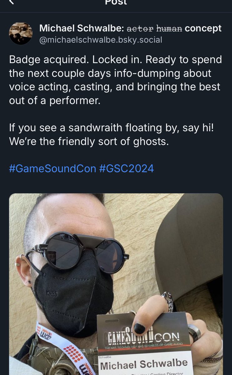 WhatHeSaidVO's tweet image. Follow me elsewhere to stay in touch!

#GameSoundCon #gsc2024