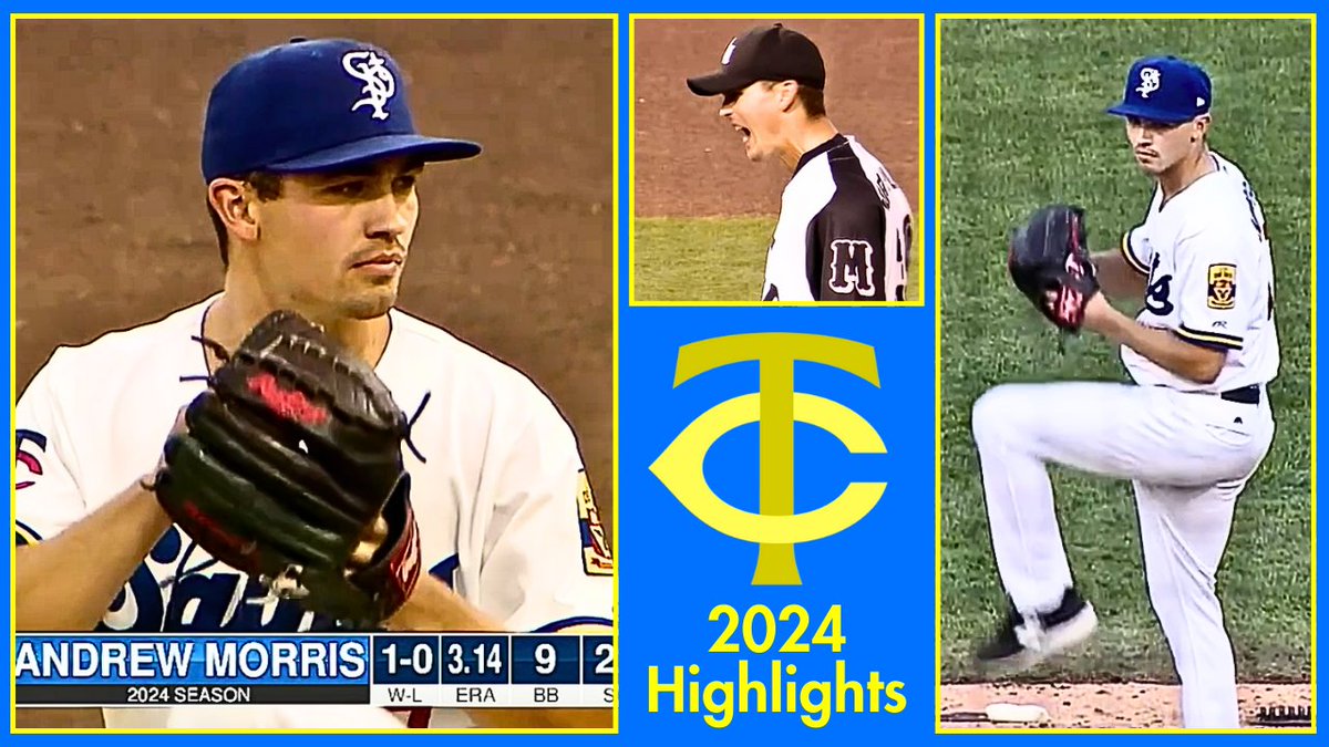 Andrew Morris 2024 Highlights #MNTwins
🆕📺➡️youtu.be/ajEwkcpUl54