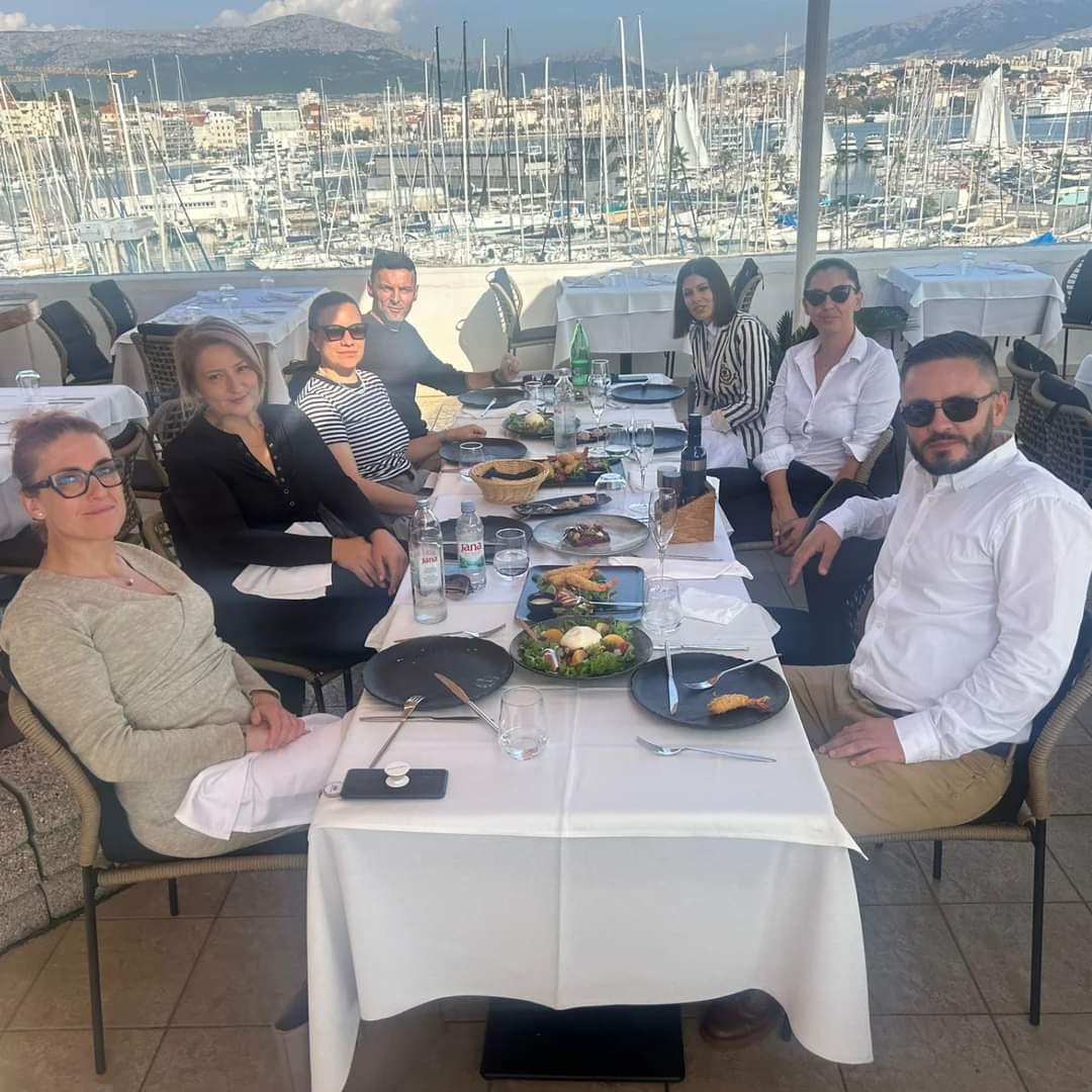 📍 ACI marina Split had pleasure of welcoming dear colleagues from <a href="/marinapunat/">marina punat</a> for another meeting that celebrates a long-standing friendship and partnership among marinas.
