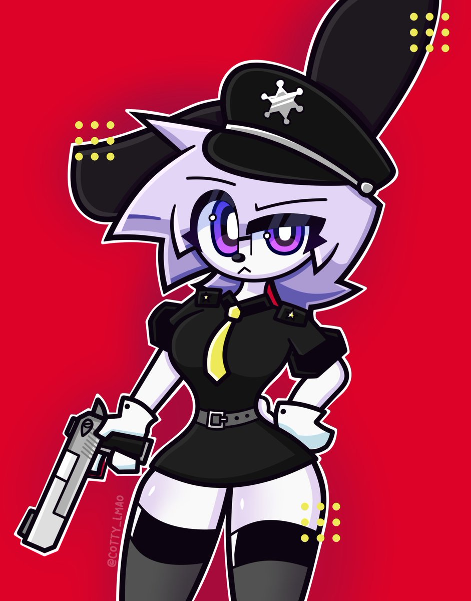 CoTTy_Lmao's tweet photo. you're under arrest 🐰

Repost because I have not been able to draw :P https://t.co/U8cCtzTZmz