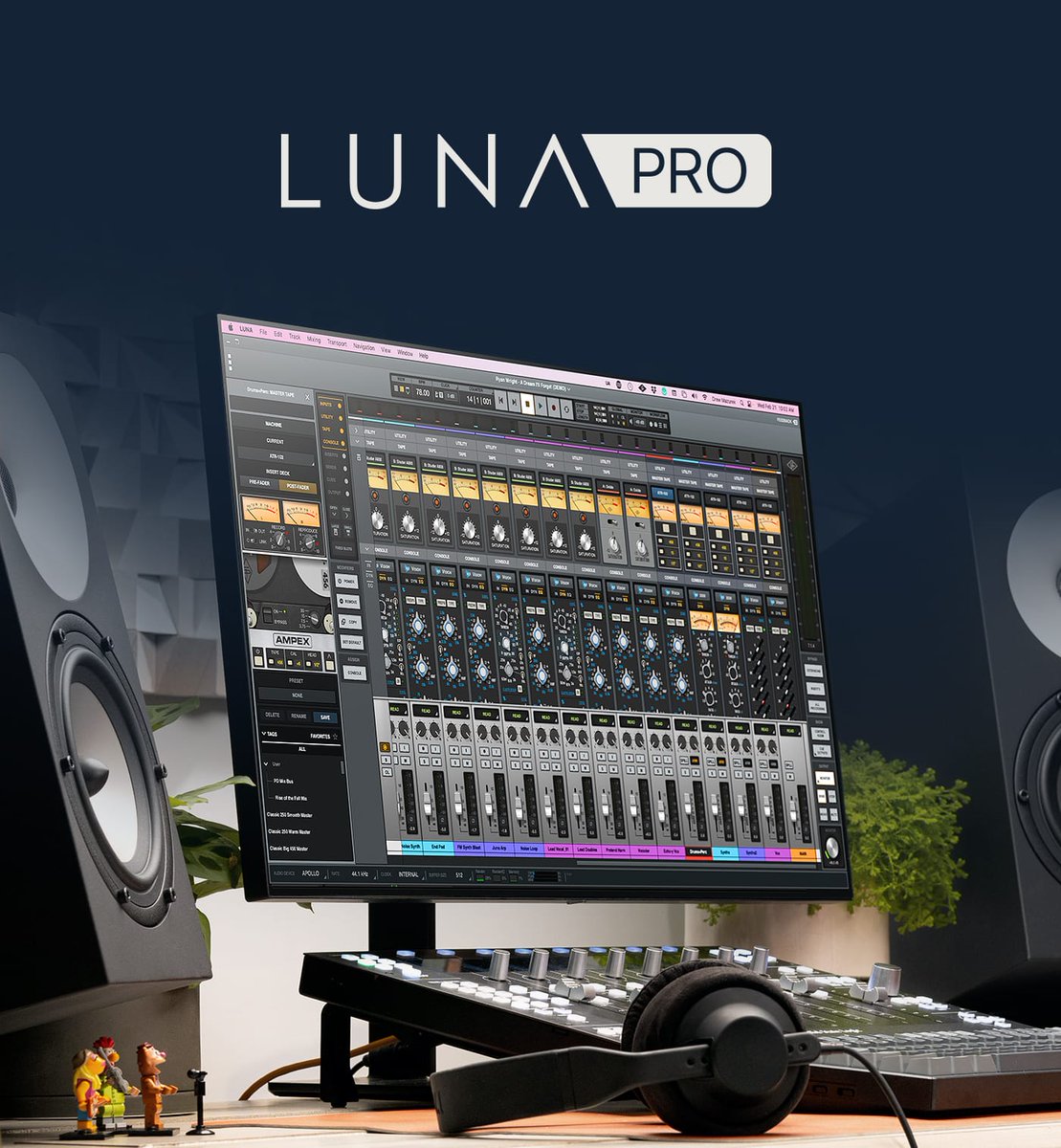 Limited time: grab <a href="/UAudio/">Universal Audio</a> LUNA PRO for half price (!) - $269🇨🇦 (normally $545🇨🇦). Highlights include:

- Ampex ATR-102
- API 2500
- API Summing
- Studer A800
- API Vision Channel Strip
- PolyMAX

Available from <a href="/LongMcQuade/">Long & McQuade</a>, <a href="/moogaudio/">Moog Audio</a>, <a href="/studioeconomik/">Studio Economik</a> &amp; GB Music and Sound!