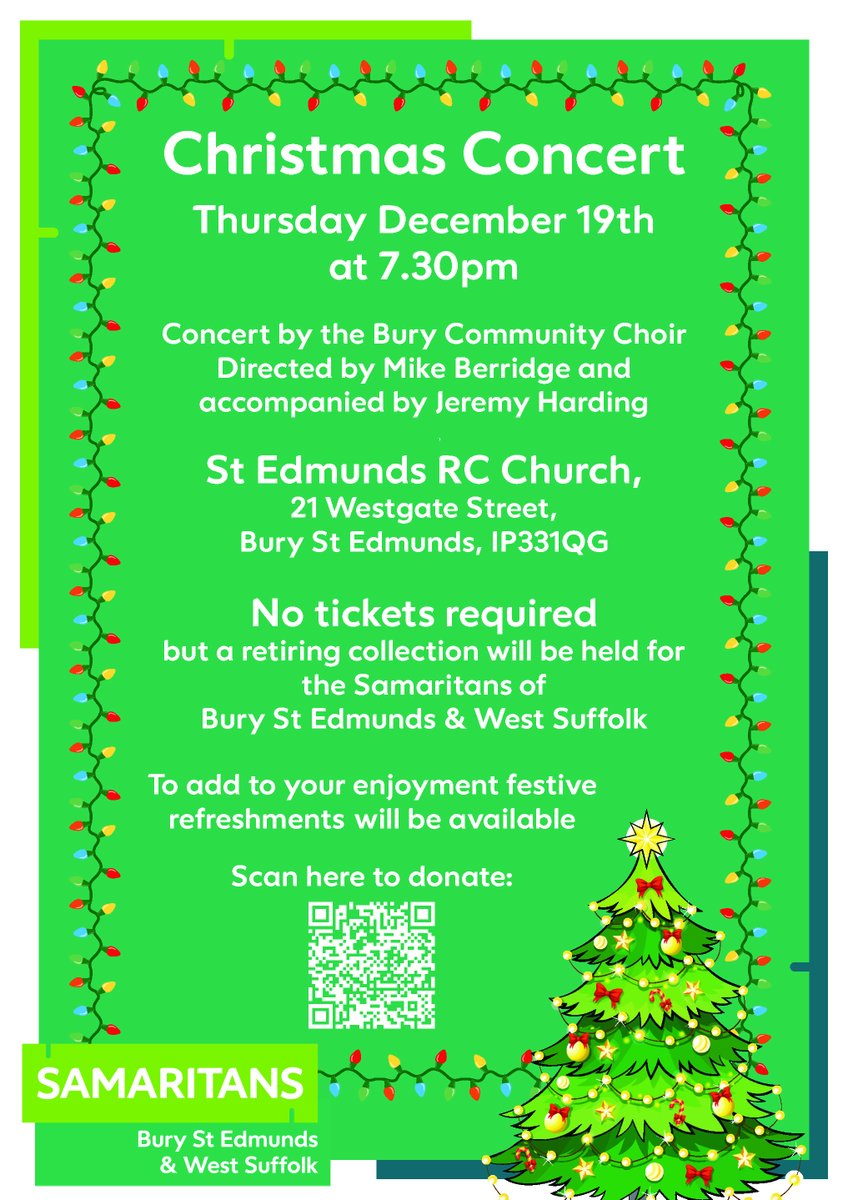 Bury St. Samaritans tweet media