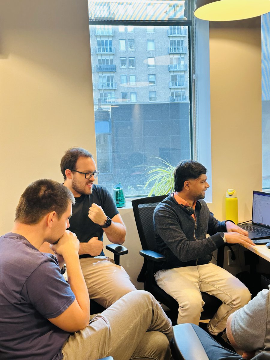 Acumatica's tweet photo. Our Montreal team recently hosted a Hackathon and the office was filled with innovative ideas, teamwork, and a passion for cloud ERP. Swipe through to see some of our incredible #AcumaticaCommunity in action! 💻