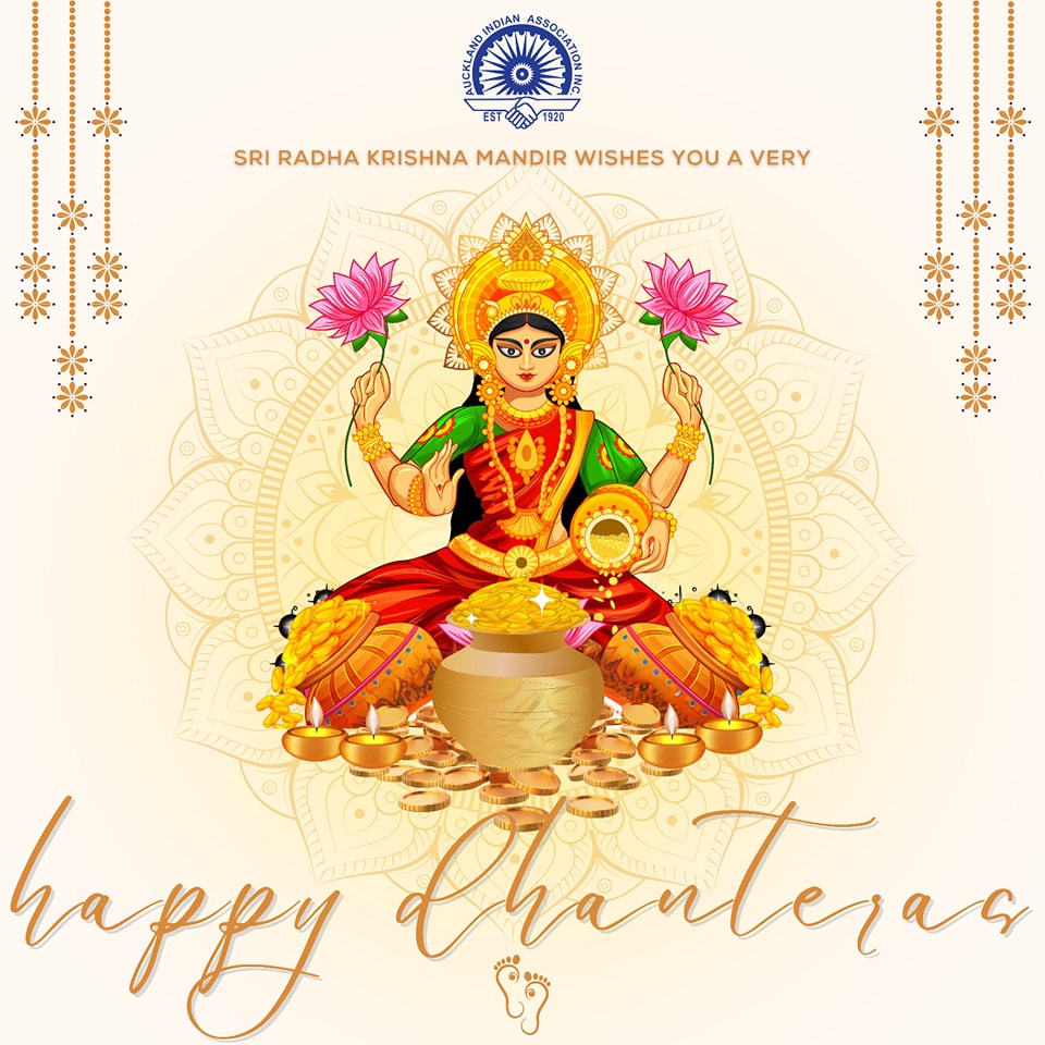 Happy Dhanteras from Radha Krishna Mandir! May this festival of wealth bring prosperity, happiness, and divine blessings into your lives. Let’s illuminate our hearts with love and gratitude as we celebrate the triumph of light over darkness.
#Dhanteras #FestivalOfLights
