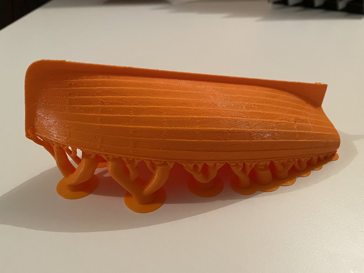 ealassoeur's tweet photo. Impression 3D du canot Wauthelet du Carré des canotiers numérisé par photogrammétrie.
#3D #impression3d #canotage #carredescanotiers #photogrammetrie https://t.co/zmWn2aMbdk