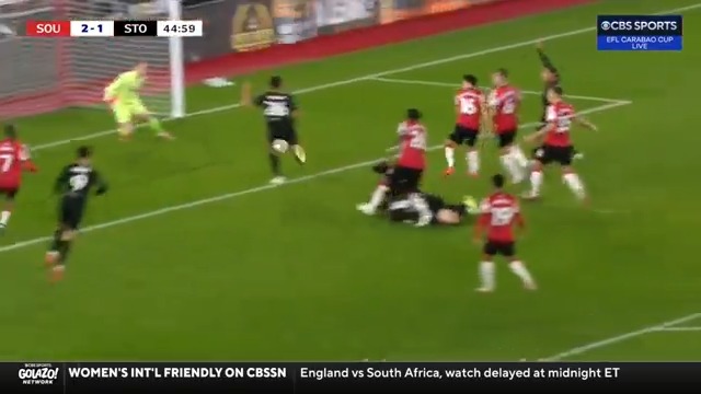 CHEEKY FINISH THAT! 🤯Ashely Phillips pulls off the heel flick for Stoke 👏