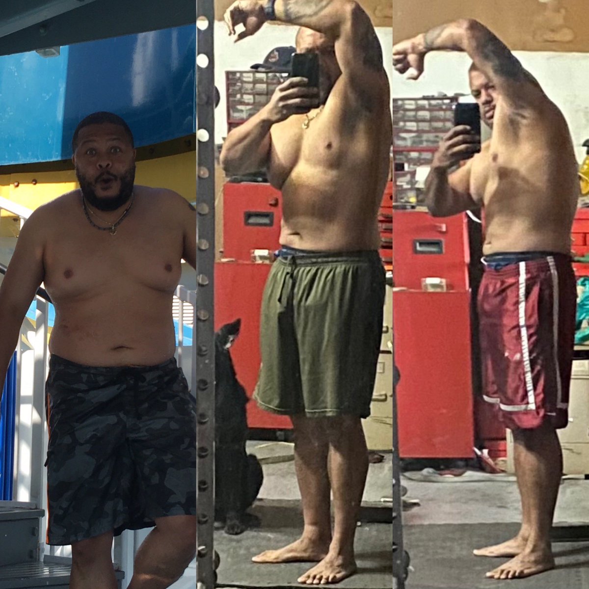 SHughes24_7's tweet photo. Changed my life rep by rep.  Day by day!  Step by step!  Working in the shades and slowly understanding the process of change.  I can say the gym and training saved my life.  #thatdude #onewayticket #theprocess #paintrain #aintnoquit #puttinginwork #doworkson https://t.co/VkRIeLxvGz