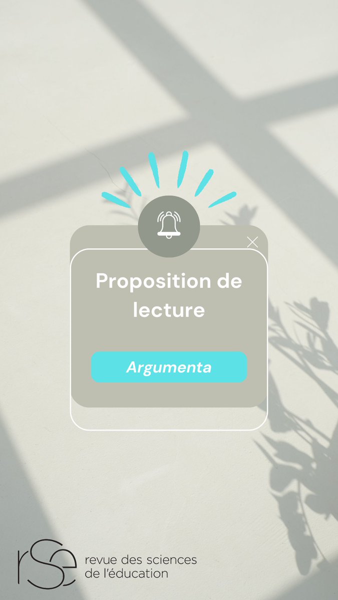 🔴🟡🟢Laurent Bovey réfléchit sur l’utilisation des météos du comportement en gestion de classe. Cet outil, largement employé dans les écoles primaires, suscite des questions importantes sur la stigmatisation des élèves. À lire !

Lien vers l’article : erudit.org/fr/revues/rse/…