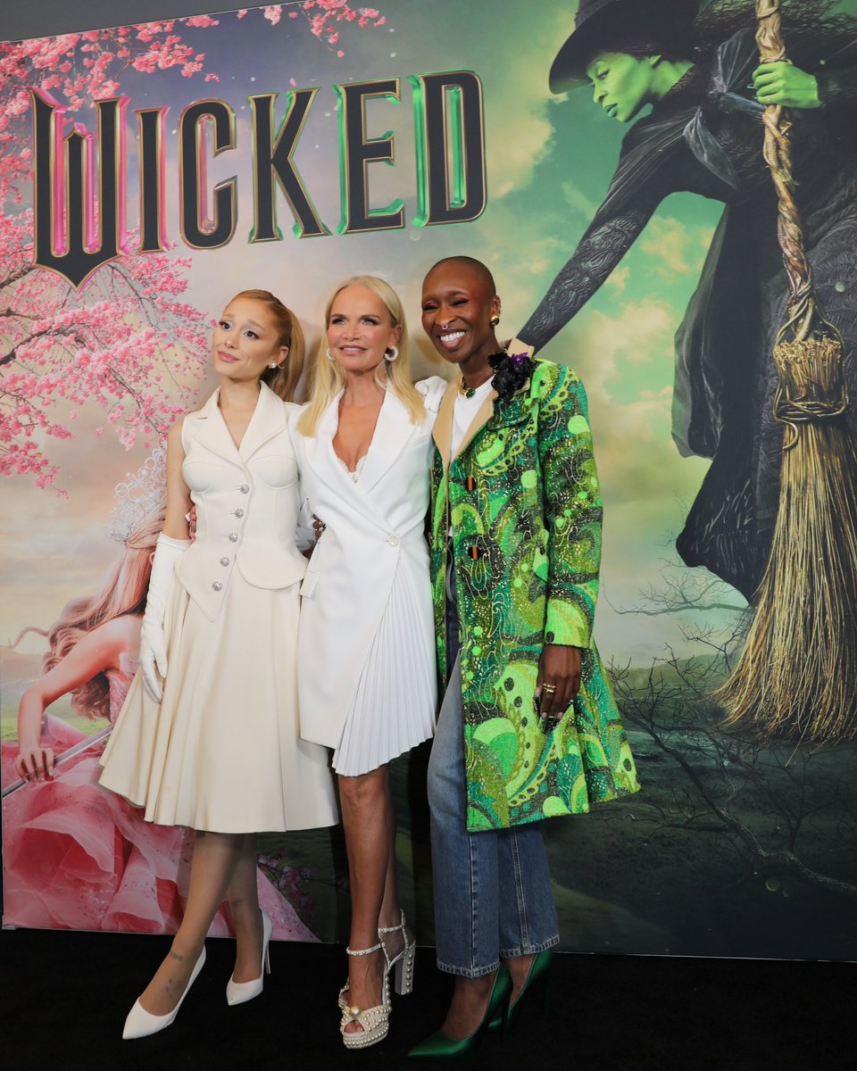 Kristin Chenoweth (@kchenoweth) on Twitter photo I’m in so much awe 🫧🧹 <a href="/wickedmovie/">Wicked Movie</a> is a gift for us all
I am beyond proud of my precious angel, Ariana. She was born to play this role. I cried the whole night watching her & Cynthia . I love them from the bottom of my heart.
📸: Chad David Kraus I’m in so much awe 🫧🧹 <a href="/wickedmovie/">Wicked Movie</a> is a gift for us all
I am beyond proud of my precious angel, Ariana. She was born to play this role. I cried the whole night watching her & Cynthia . I love them from the bottom of my heart.
📸: Chad David Kraus