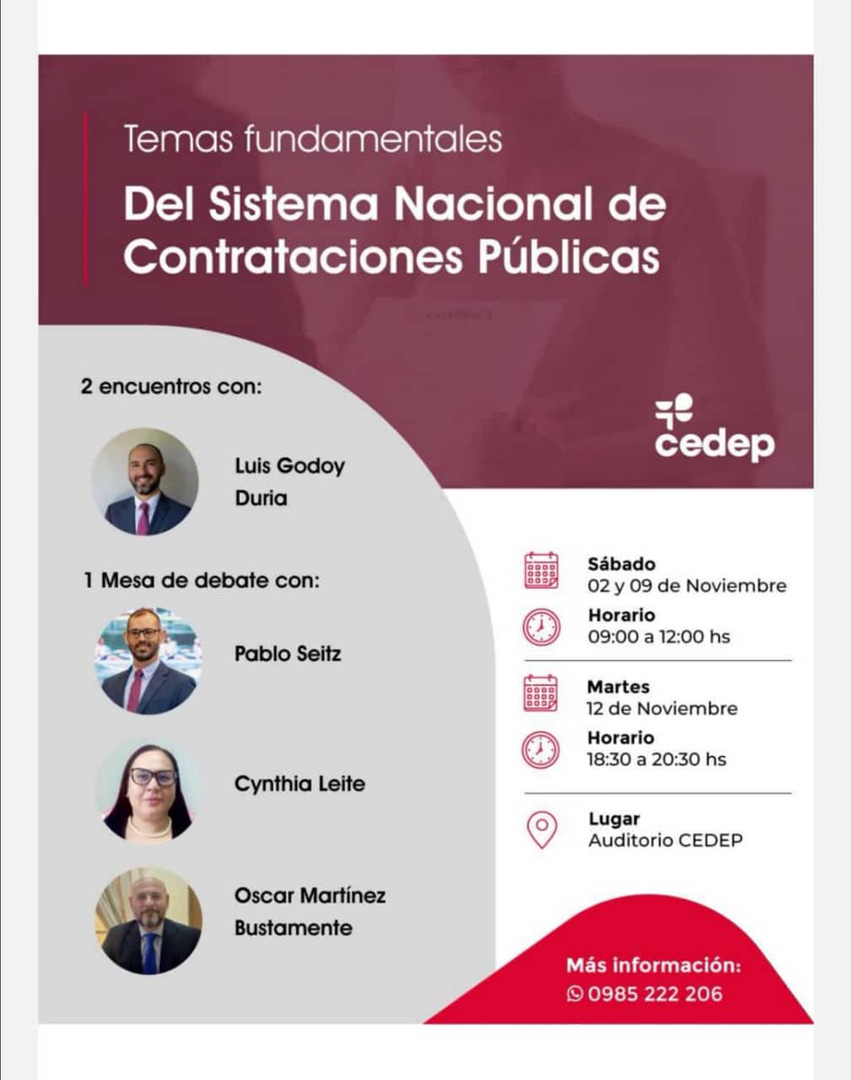 CAP_py's tweet image. Cordialmente invitados a estas jornadas Académicas a desarrollarse en el @cedep_py, los días 02, 09 y 12 de noviembre del corriente.