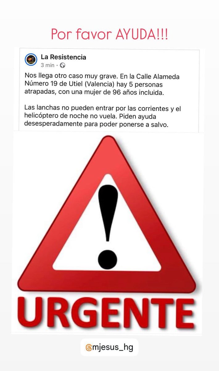 199314cris's tweet photo. Calle Alameda número 19, Utiel! DIFUSIÓN ⚠️ ⚠️ ⚠️ https://t.co/7LLZC3zdu6