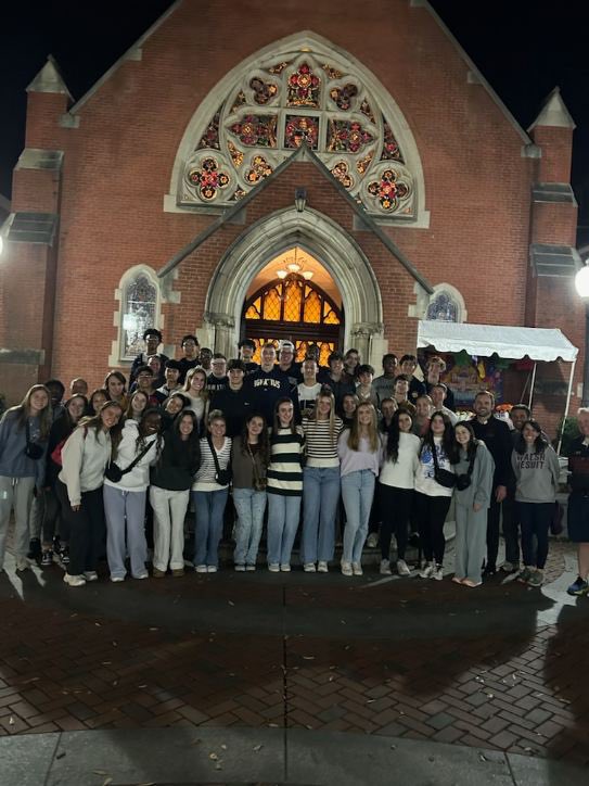 This past weekend 18 WJ students attended the Ignatian Family Teach-in for Justice in DC. Students heard from keynote speakers, participate in prayer services &amp; small group breakout sessions. WJ even facilitated a breakout session in partnership w/ <a href="/JohnCarrollU/">John Carroll University</a> &amp; <a href="/SIHSCleveland/">Saint Ignatius CLE</a>