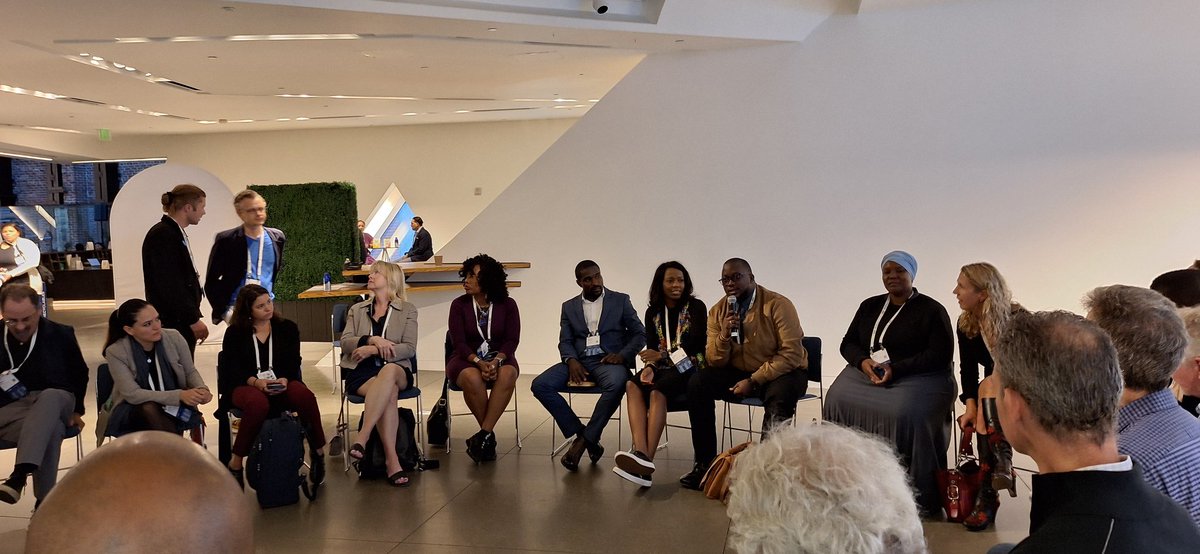 ashrafkakaire1's tweet photo. #Day2 of the  @SOCAPmarkets we attended a break away session   about renimagining education systems and African Networking  #Socialimpactinvestment #CatalyzingSystemsChange. @jamila_mayanja @OpenSpaceUganda @smartgirlsug @WakibuBunnya https://t.co/qwnqNnifg0