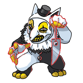 special Halloween fusion crossover

Hypno / Art the clown