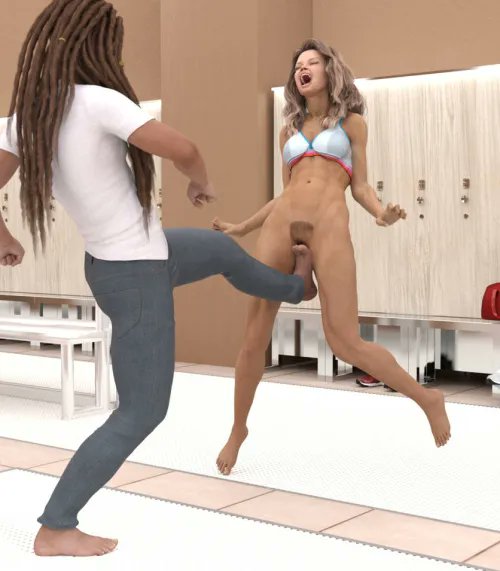 Cuntbusting by a boy 16