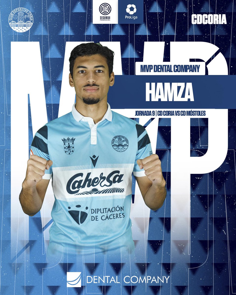🥇 MVP CELESTE <a href="/DENTALCO/">DENTAL COMPANY</a> JORNADA 9

🦷🪥 Hamza es elegido como MVP 🆚 CD Móstoles. <a href="/21lahvrai/">21lahvrai</a> 

📲 #LaHistoriaCelesteLaEscribimosJuntos #MVPDentalCompanyCoria
