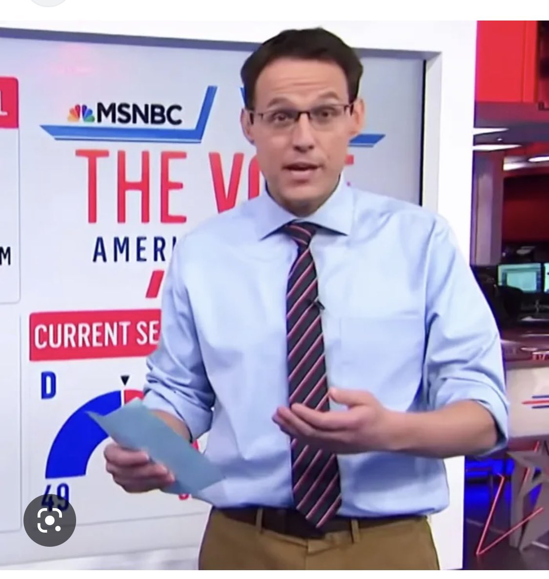 MikePreisler's tweet photo. @allinwithchris @chrislhayes @Lawrence @AriMelber @msnbcevents We don’t believe it until Steve Kornacki tells us to believe it. https://t.co/JbuPylLxgi
