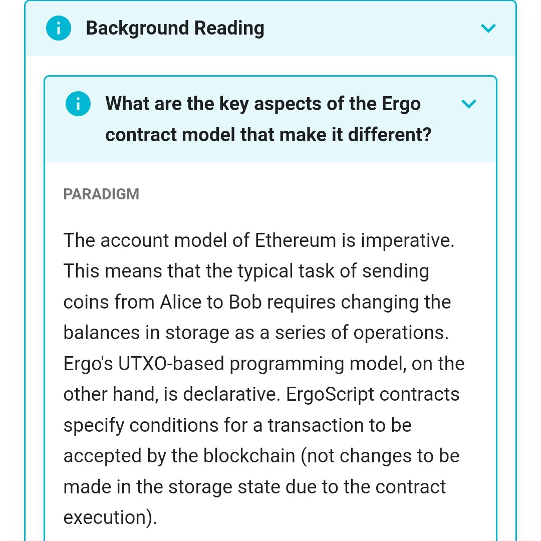 PalethorpeDean's tweet photo. What are the key aspects of the #Ergo contract model that make it different?
https://t.co/1DX1vyvESj
#Ergo #DiscoverErgo #ErgoScript #PoW #PoCoP https://t.co/VMHE8cX85s