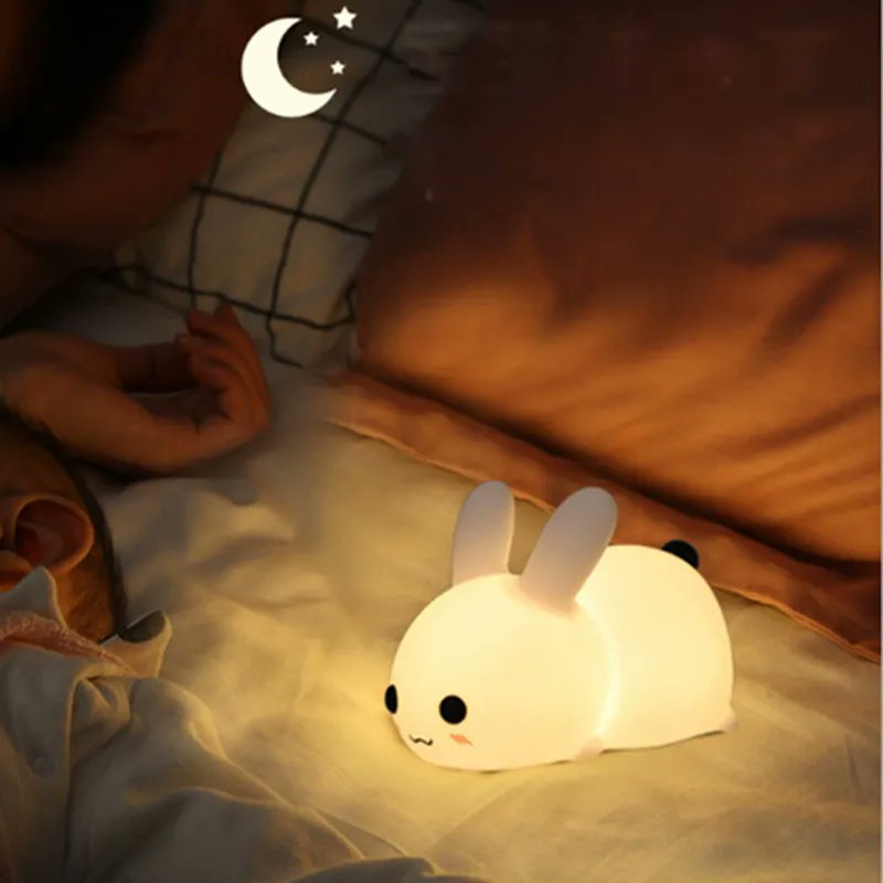 Better taste for your KIDS!
Colorful Rabbit Silicone Night Light Led Cute Charging Jade Rabbit Shooting Light

Shop: fuzzyhop.shop