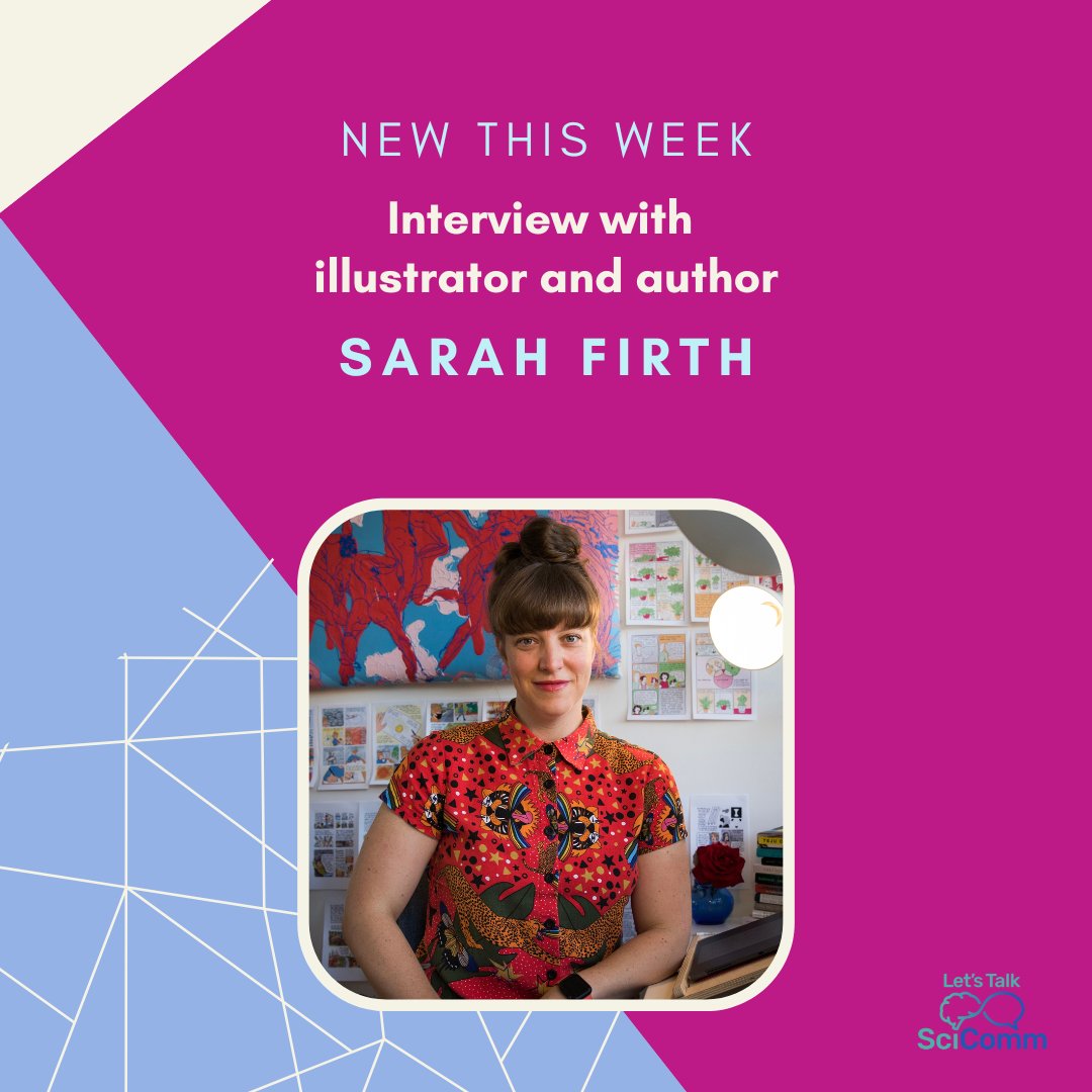 LetsTalkSciComm @letstalkscicomm.bsky.social (@letstalkscicomm) on Twitter photo We're thrilled to launch Season 13 chatting with incredible graphic recorder, illustrator, author and cartoonist <a href="/sarahthefirth/">Sarah Firth</a> 🙌🙌
Listen, and then you'll definitely want to check out Sarah's glorious new book "Eventually Everything Connects"
pod.fo/e/279a22 We're thrilled to launch Season 13 chatting with incredible graphic recorder, illustrator, author and cartoonist <a href="/sarahthefirth/">Sarah Firth</a> 🙌🙌
Listen, and then you'll definitely want to check out Sarah's glorious new book "Eventually Everything Connects"
pod.fo/e/279a22