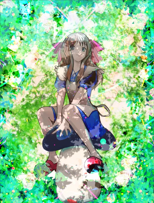 お蔵出し『ふしぎな国のアリス』おはようございます。信じられない事ですが明日で10月が終わります。今月は怒涛に過ぎたなー…。来年はもっとちゃんとしたいです。さて今日も良い事沢山あるよ#絵描きさん交流会 #絵描きさんフォロバ100 #Amazingart #art_community 