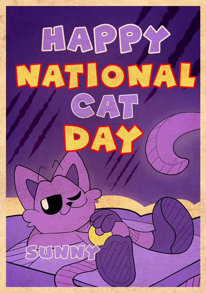 SimplementeYeu's tweet image. Happy National Cat Day!

#catnap