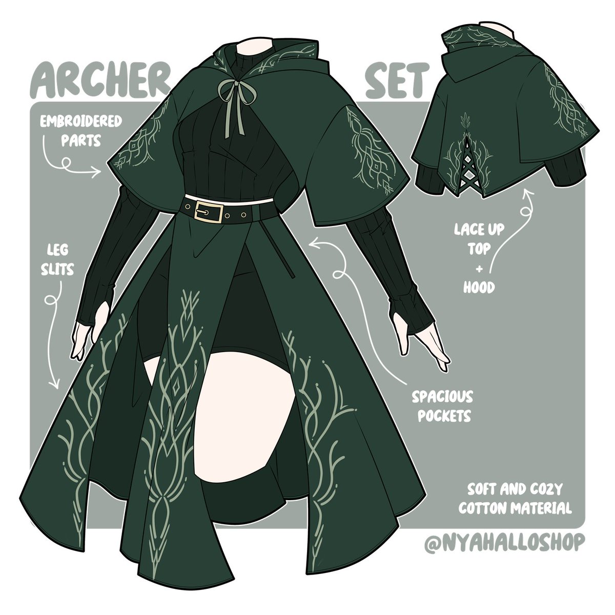 Archer set 🏹 Calling all RPG &amp; DND fans