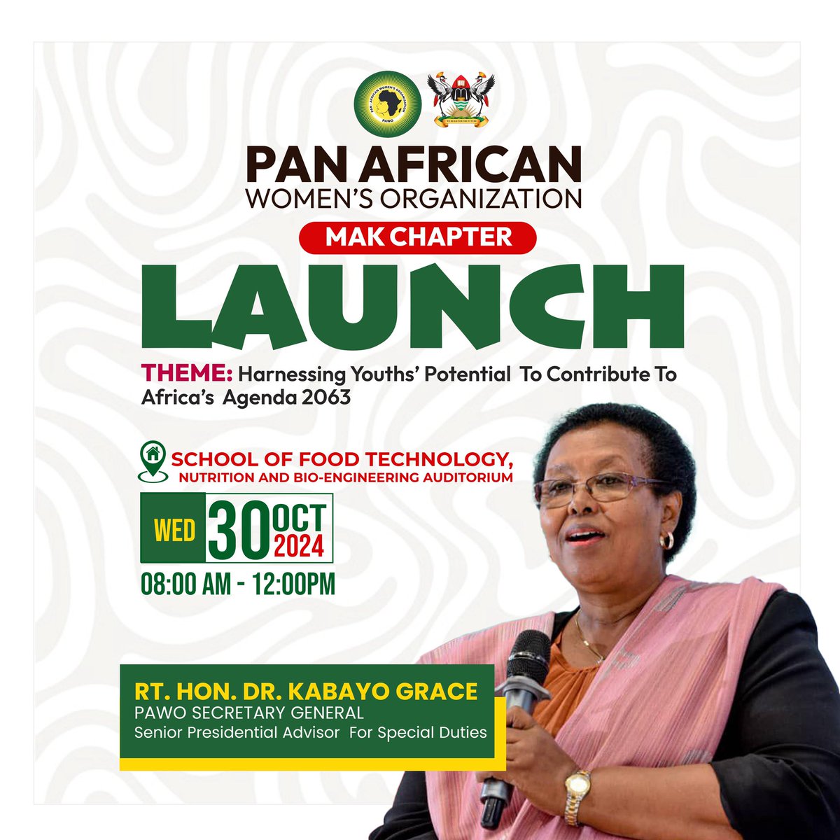 Pan African Women’s Organization MAK Chapter tweet media