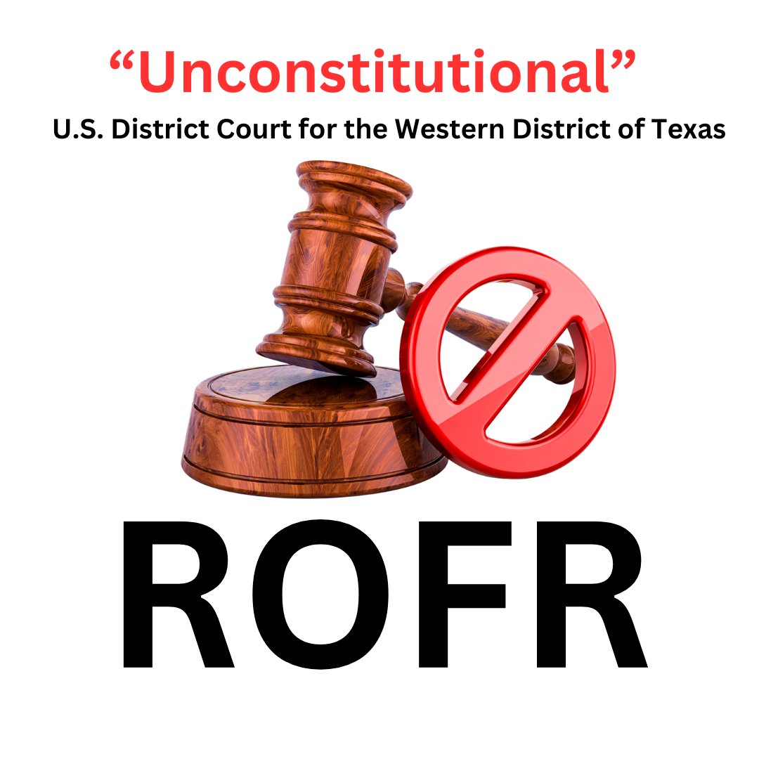 A US court struck down as unconstitutional Texas' Right of First Refusal (#ROFR) law, which eliminated competitive bidding for electric transmission line construction.  It's a huge step forward for fair competition and lower energy costs - while opening the door  to innovation.
