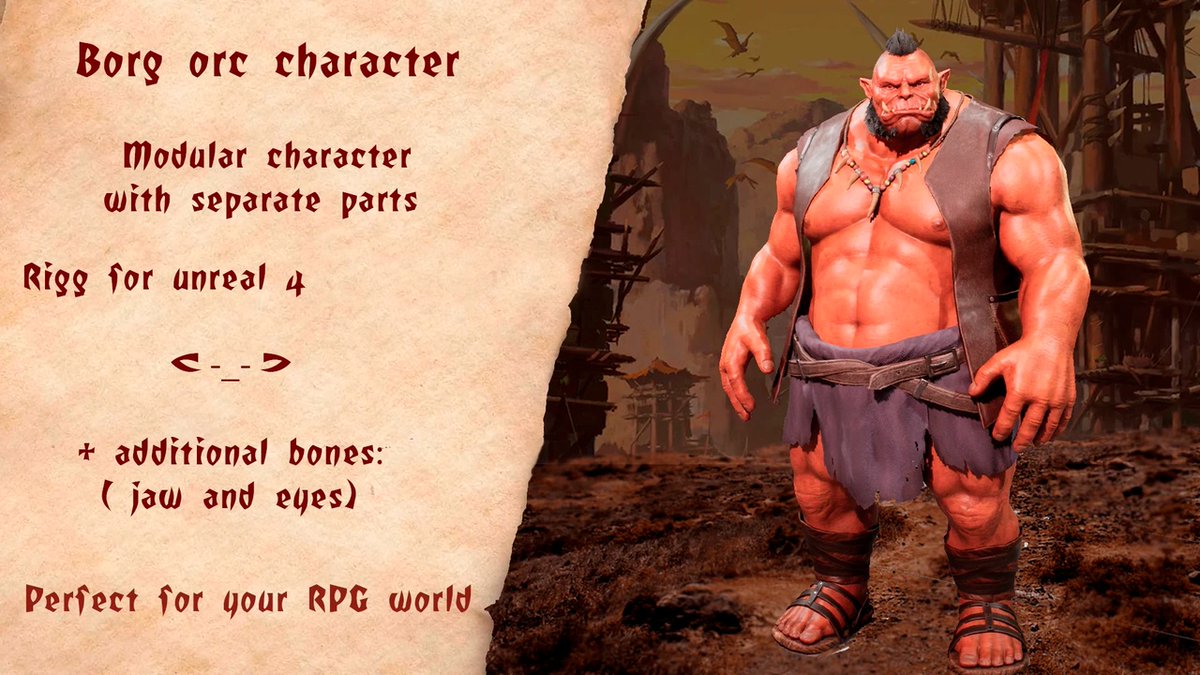 SynthWave_3D's tweet photo. < Collections pack: Orcs, these modular game ready characters, are available on fab! + update - New armor has been added to Katerina >
https://t.co/54xW3KbbJC
#Orcs #3dcharacter #UnrealEngine #UnrealEngine5 #charactercollections #characterPack #Fab #GameAssets #gamedev https://t.co/9DlubRYw6r