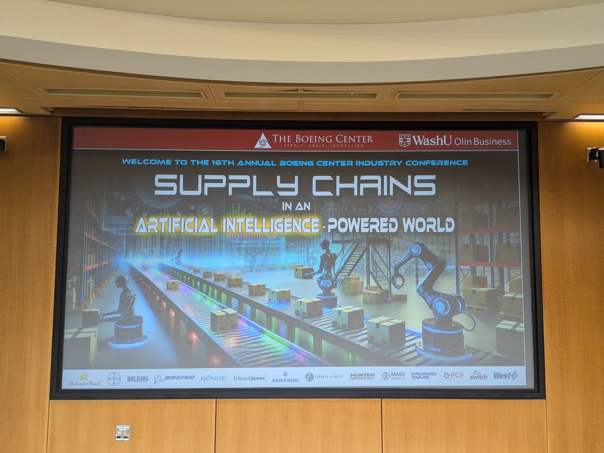 Great event today, @WUSTL!
Insightful, diverse thought leadership and engaging discussion.
