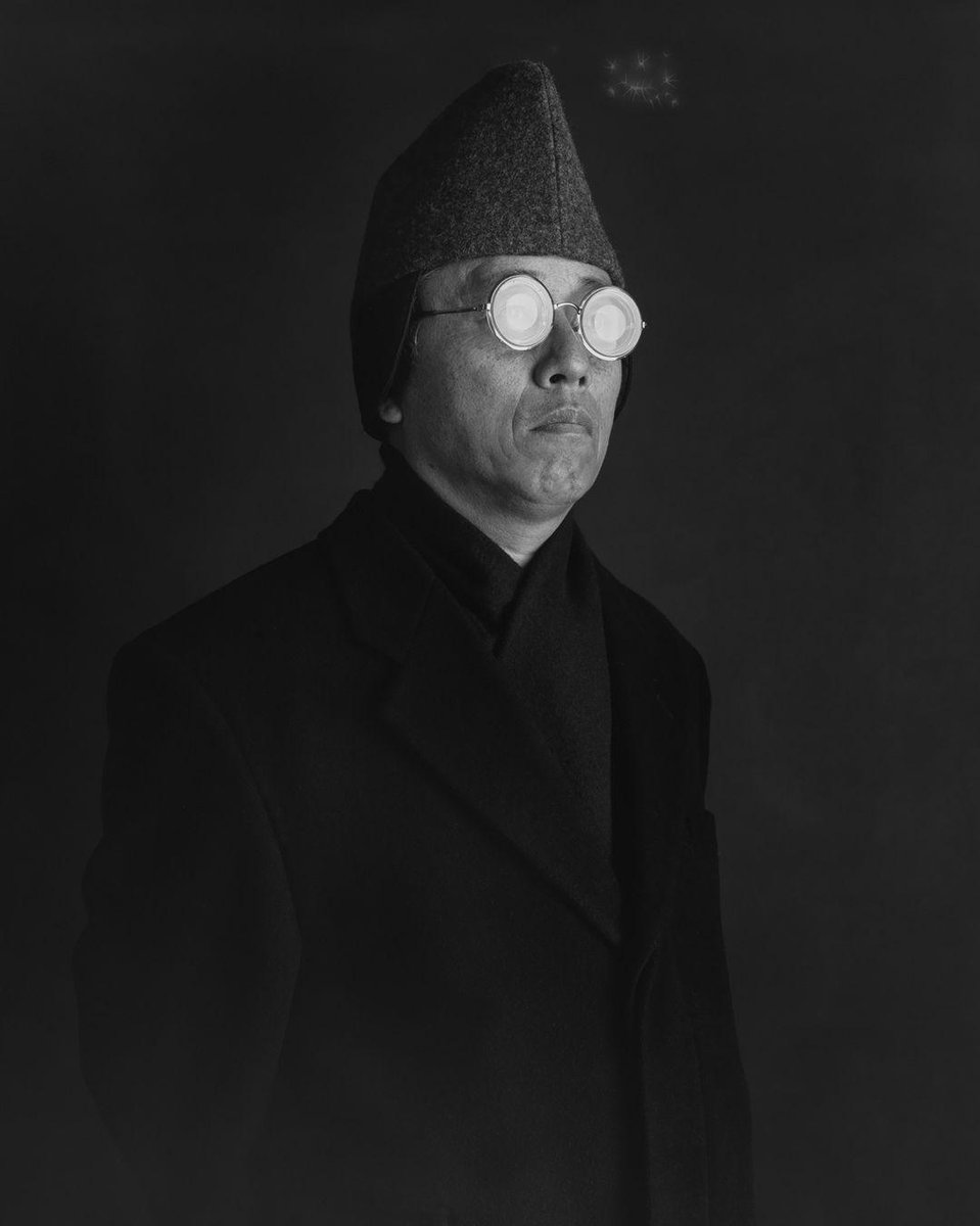 FlakPhoto's tweet photo. Great — 📸 Hiroshi Sugimoto, Distorted Universal Vision (Self-Portrait), 2003. @FraenkelGallery https://t.co/pZDSegaSu6