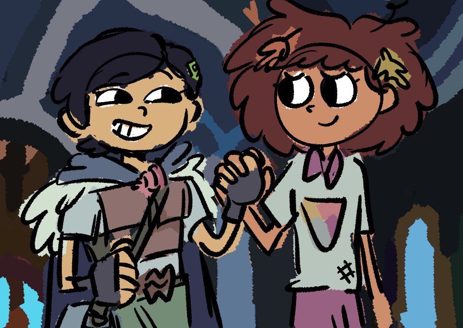 amphibia drawn badly tweet media