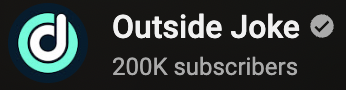 OutsideJokeTV's tweet photo. 200,000 subscribers... damn that's honestly insane. Thank you to those who have supported me! I know I've been pretty MIA this last year (I've just had a lot life changes and things to deal with) but I'm planning on getting back at it moving forward! Thanks again all! 🙏 https://t.co/z9qiqaH2cn