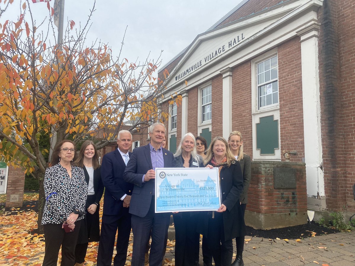 Williamsville Village Hall is a fixture in our community, welcoming residents every day for all matters of business.

I was happy to help secure $325,000 for renovations and upgrades to make the building more ADA compliant and accessible for all.