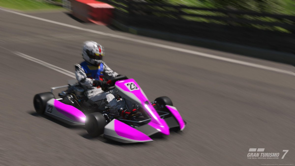COMWinbigles's tweet photo. These stupid karts are way too much fun. Just had to take it around my favorite track. Going to do a hot lap on the Nurburgring next! Check out the video on YouTube! Link in the top comment.

#Twitch #TwitchTV #TwitchAffiliate  #TwitchStreaming  #SmallStreamer #GranTurismo7 #GT7 https://t.co/ROJ7oEqQBJ